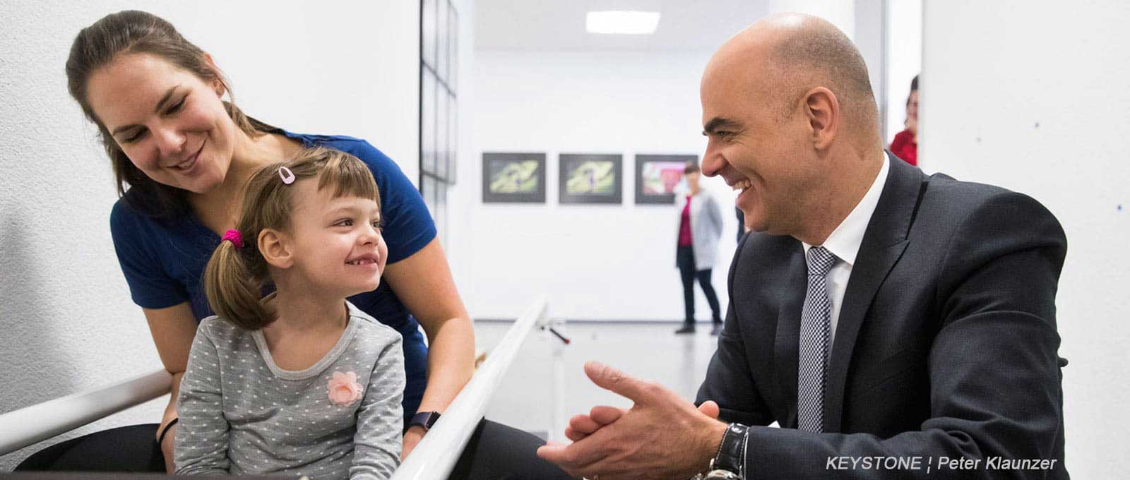 Alain Berset zu Besuch in Biel zum Tag der Kranken 2018